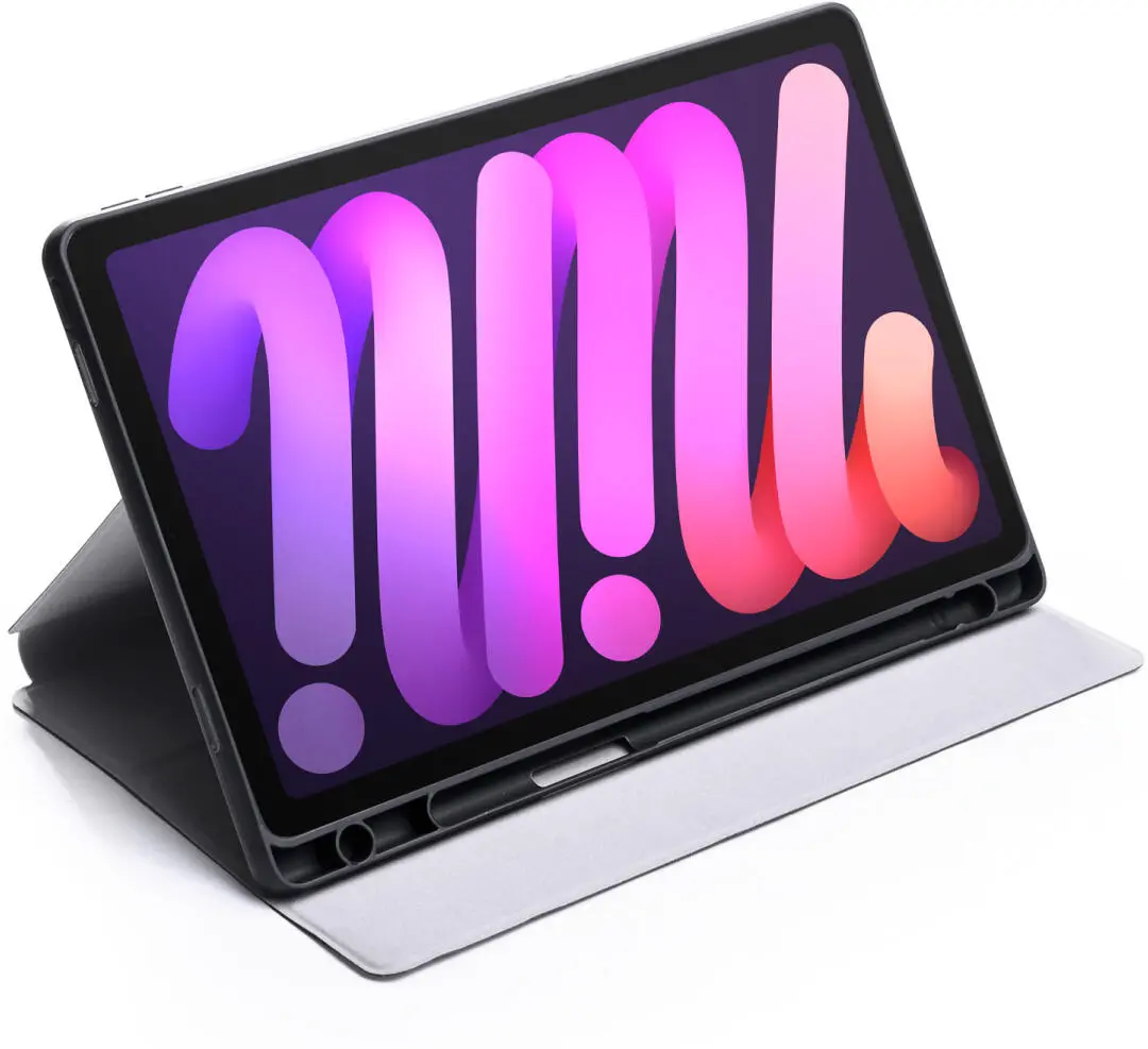 Lenovo Tab M10 Gen 3 Hoes Luxe Tri-Fold Book Case Kunst Leer Blauw afbeelding 12