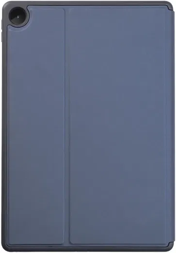 Lenovo Tab M10 Gen 3 Hoes Luxe Tri-Fold Book Case Kunst Leer Blauw afbeelding 8