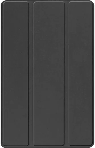 Lenovo Tab M11 Hoes Luxe Tri-Fold Book Case Kunst Leer Zwart afbeelding 9