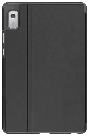 Lenovo Tab P11 Gen 2 Hoes Luxe Tri-Fold Book Case Kunst Leer Zwart afbeelding 8