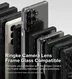 Ringke Silicone Samsung Galaxy S25 Ultra Hoesje MagSafe / Qi2 Back Cover Zwart afbeelding 3