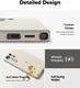 Ringke Silicone Samsung Galaxy S25 Ultra Hoesje MagSafe / Qi2 Back Cover Grijs afbeelding 10