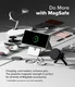 Ringke Silicone Samsung Galaxy S25 Ultra Hoesje MagSafe / Qi2 Back Cover Grijs afbeelding 4