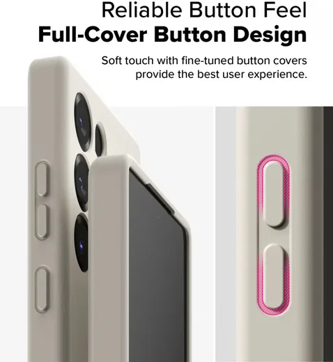 Ringke Silicone Samsung Galaxy S25 Ultra Hoesje MagSafe / Qi2 Back Cover Grijs afbeelding 9