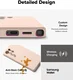 Ringke Silicone Samsung Galaxy S25 Ultra Hoesje MagSafe / Qi2 Back Cover Roze afbeelding 10