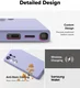 Ringke Silicone Samsung Galaxy S25 Ultra Hoesje MagSafe / Qi2 Back Cover Paars afbeelding 10