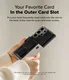 Ringke Folio Grip Wallet Magnetic Samsung Galaxy S25 Ultra Hoesje Zwart afbeelding 4