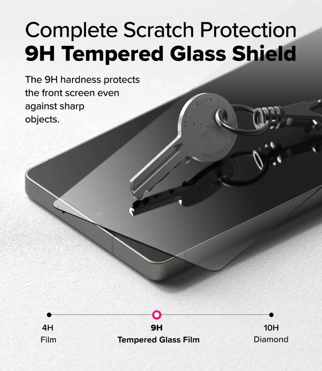 Ringke Easy Slide Samsung Galaxy S25 Ultra Screen Protector met Jig 2-Pack afbeelding 11