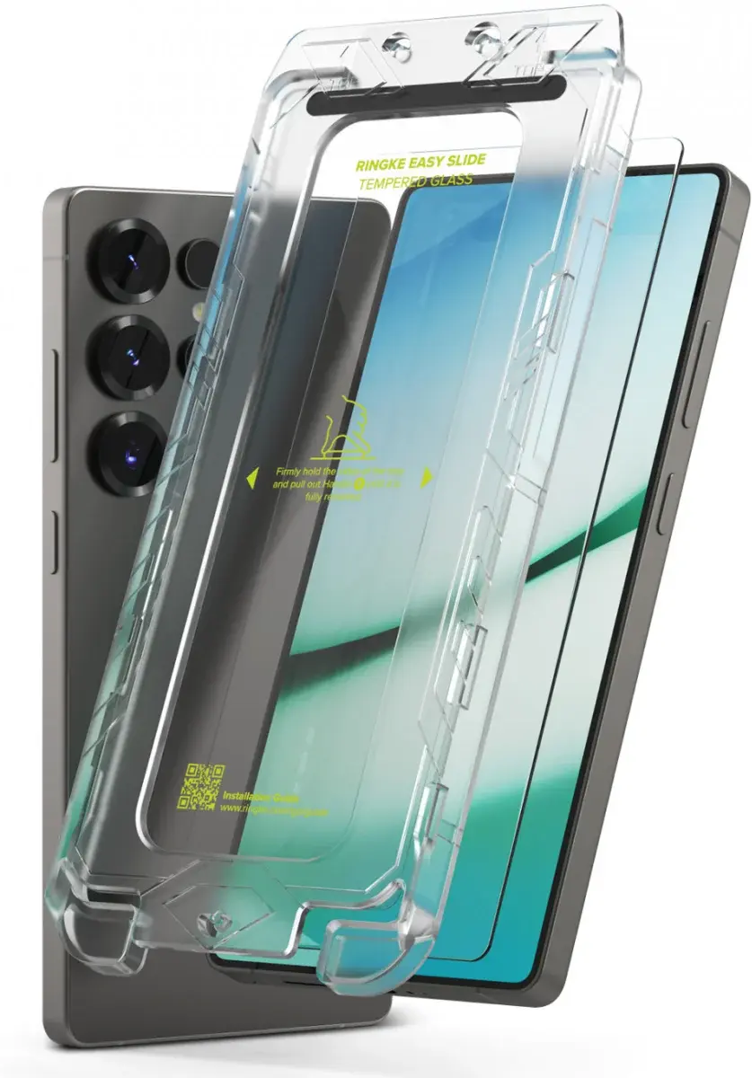 Ringke Easy Slide Samsung Galaxy S25 Ultra Screen Protector met Jig 2-Pack afbeelding 2