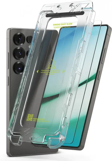 Ringke Easy Slide Samsung Galaxy S25 Ultra Screen Protector met Jig 2-Pack afbeelding 2