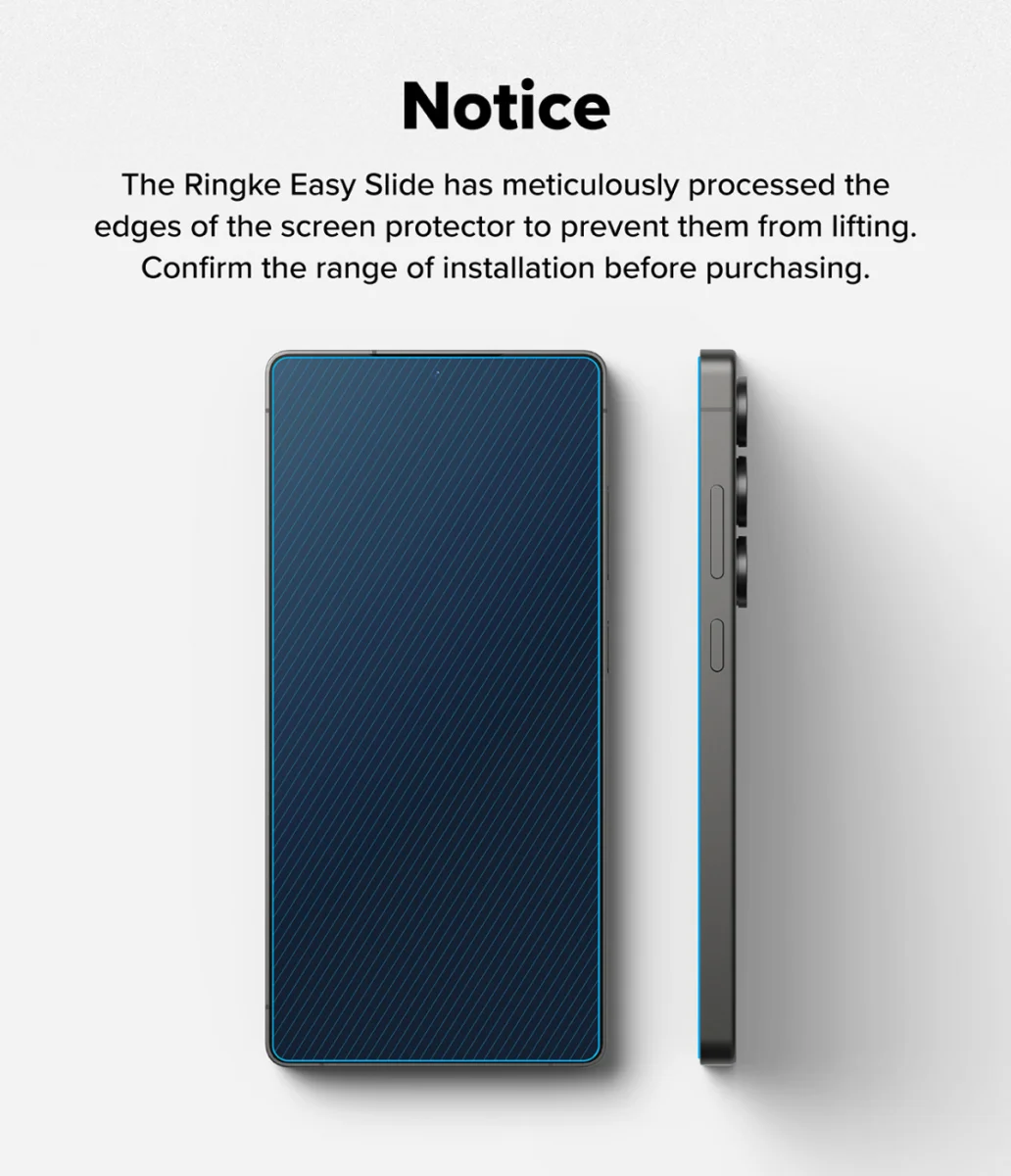 Ringke Easy Slide Samsung Galaxy S25 Ultra Screen Protector met Jig 2-Pack afbeelding 6
