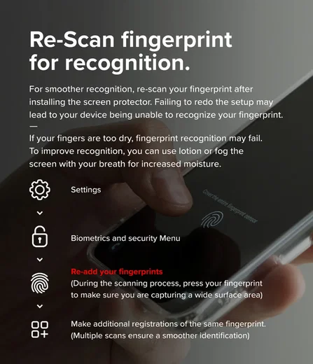 Ringke Easy Slide Samsung Galaxy S25 Ultra Screen Protector met Jig 2-Pack afbeelding 8