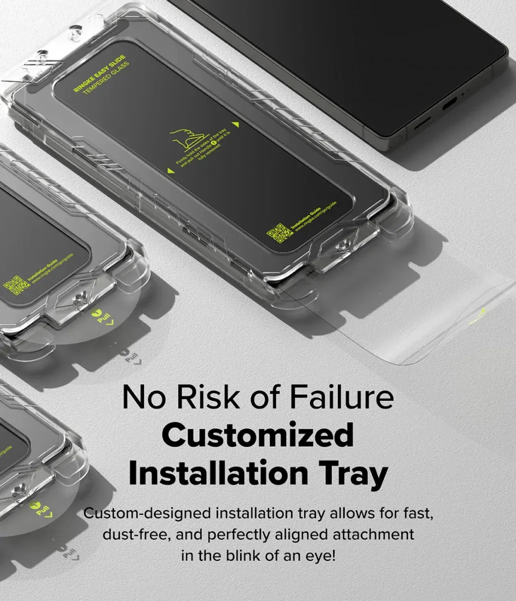 Ringke Easy Slide Samsung Galaxy S25 Ultra Screen Protector met Jig 2-Pack afbeelding 9