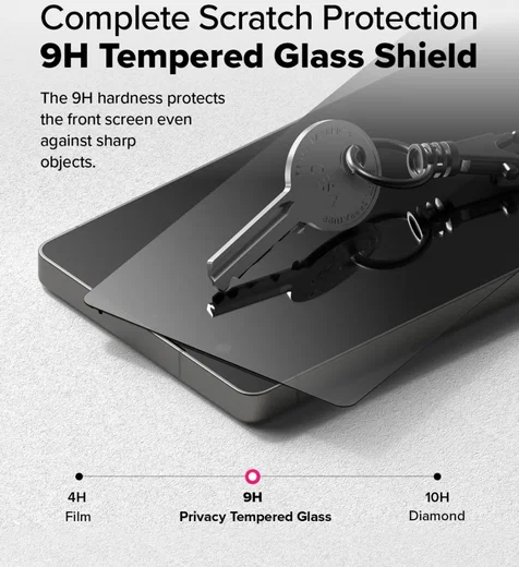 Ringke Easy Slide Privacy Samsung Galaxy S25 Ultra Screen Protector Jig 2-Pack afbeelding 9