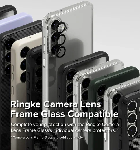 Ringke Silicone Samsung Galaxy S25 Plus Hoesje MagSafe / Qi2 Back Cover Zwart afbeelding 6