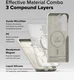 Ringke Silicone Samsung Galaxy S25 Plus Hoesje MagSafe / Qi2 Back Cover Grijs afbeelding 4
