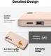 Ringke Silicone Samsung Galaxy S25 Plus Hoesje MagSafe / Qi2 Back Cover Roze afbeelding 10