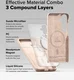 Ringke Silicone Samsung Galaxy S25 Plus Hoesje MagSafe / Qi2 Back Cover Roze afbeelding 4