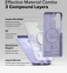 Ringke Silicone Samsung Galaxy S25 Plus Hoesje MagSafe / Qi2 Back Cover Paars afbeelding 4