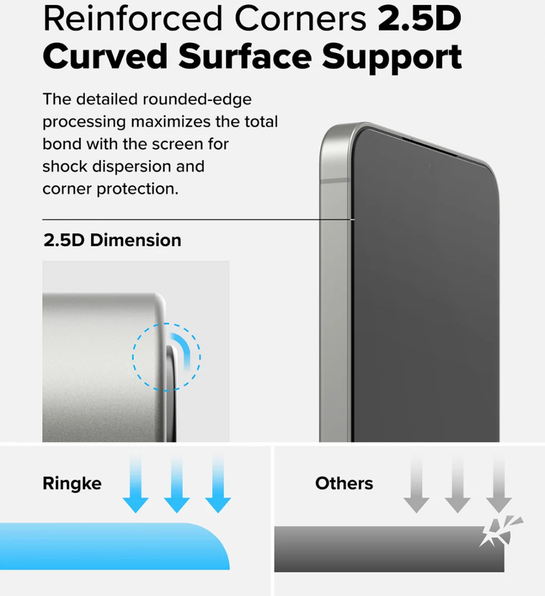 Ringke Easy Slide Samsung Galaxy S24 Plus / S25 Plus Screen Protector Jig 2-Pack afbeelding 13