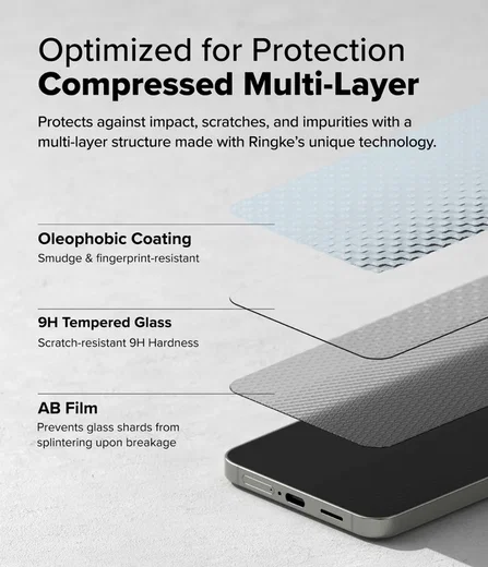 Ringke Easy Slide Samsung Galaxy S24 Plus / S25 Plus Screen Protector Jig 2-Pack afbeelding 14