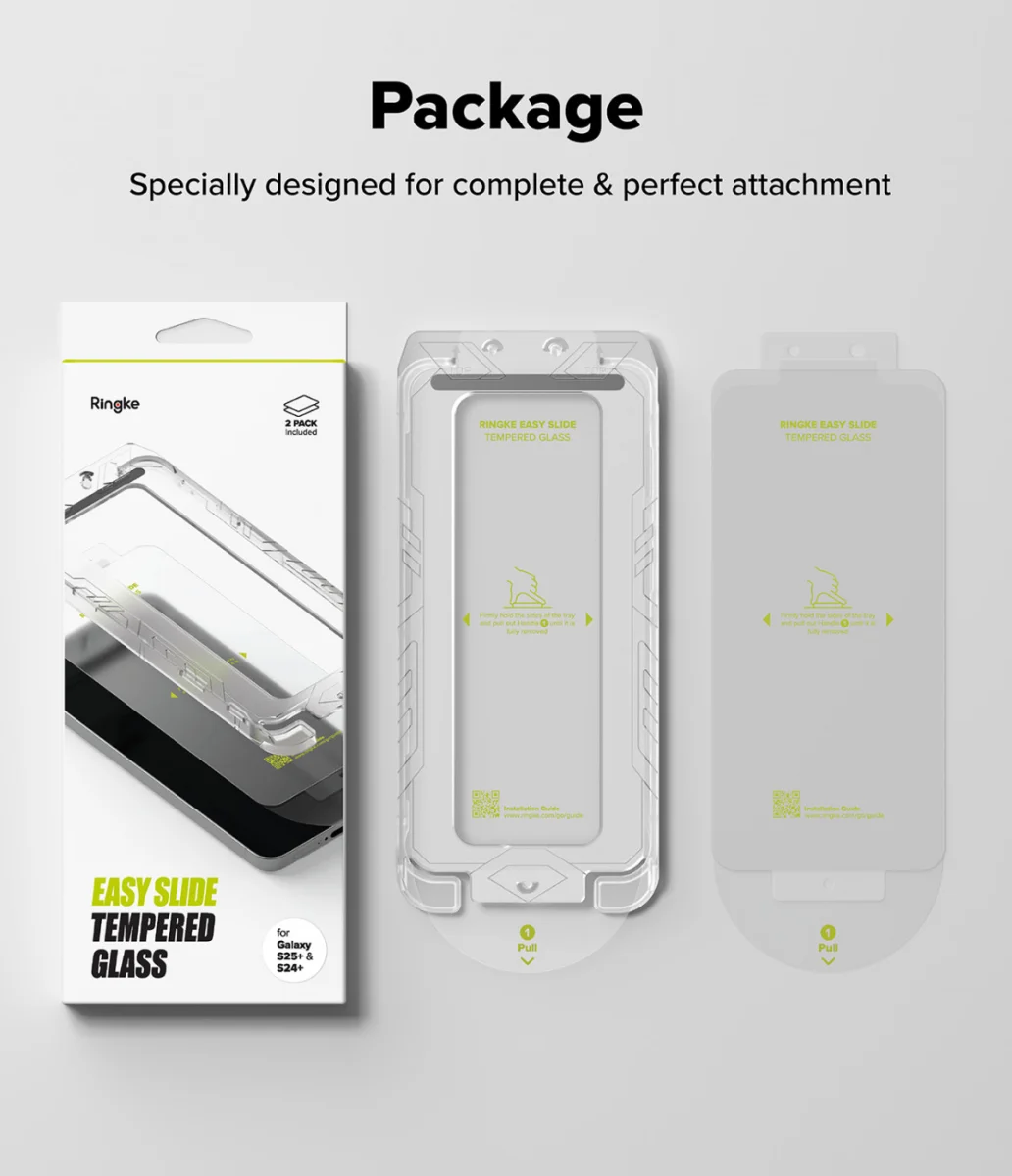 Ringke Easy Slide Samsung Galaxy S24 Plus / S25 Plus Screen Protector Jig 2-Pack afbeelding 6