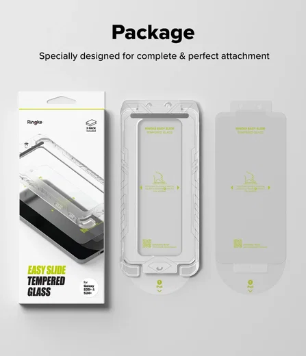 Ringke Easy Slide Samsung Galaxy S24 Plus / S25 Plus Screen Protector Jig 2-Pack afbeelding 6