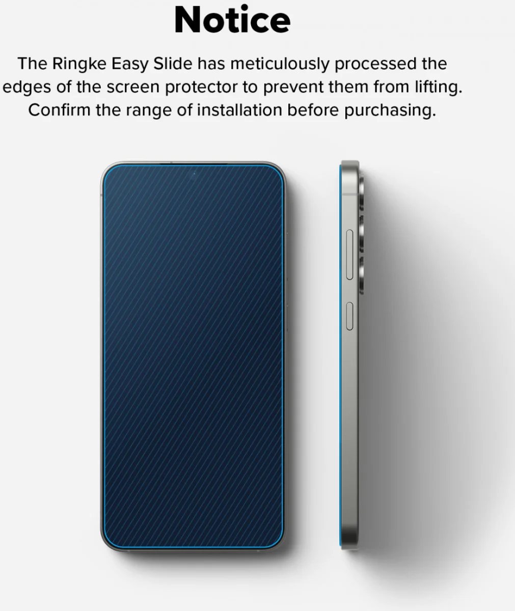 Ringke Easy Slide Privacy Samsung Galaxy S25 Plus/S24 Plus Screen Protector Jig afbeelding 16