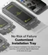 Ringke Easy Slide Privacy Samsung Galaxy S25 Plus/S24 Plus Screen Protector Jig afbeelding 4