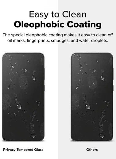 Ringke Easy Slide Privacy Samsung Galaxy S24 / S25 Screen Protector Jig 2-Pack afbeelding 14