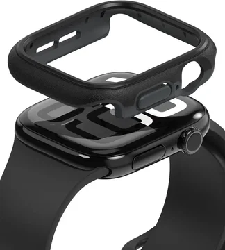 Ringke Onyx - Apple Watch 11/10 46MM Hoesje - Bumper Case Zwart