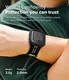 Ringke Onyx - Apple Watch 11/10 46MM Hoesje - Bumper Case Zwart afbeelding 5