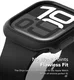 Ringke Onyx - Apple Watch 11/10 46MM Hoesje - Bumper Case Zwart afbeelding 7