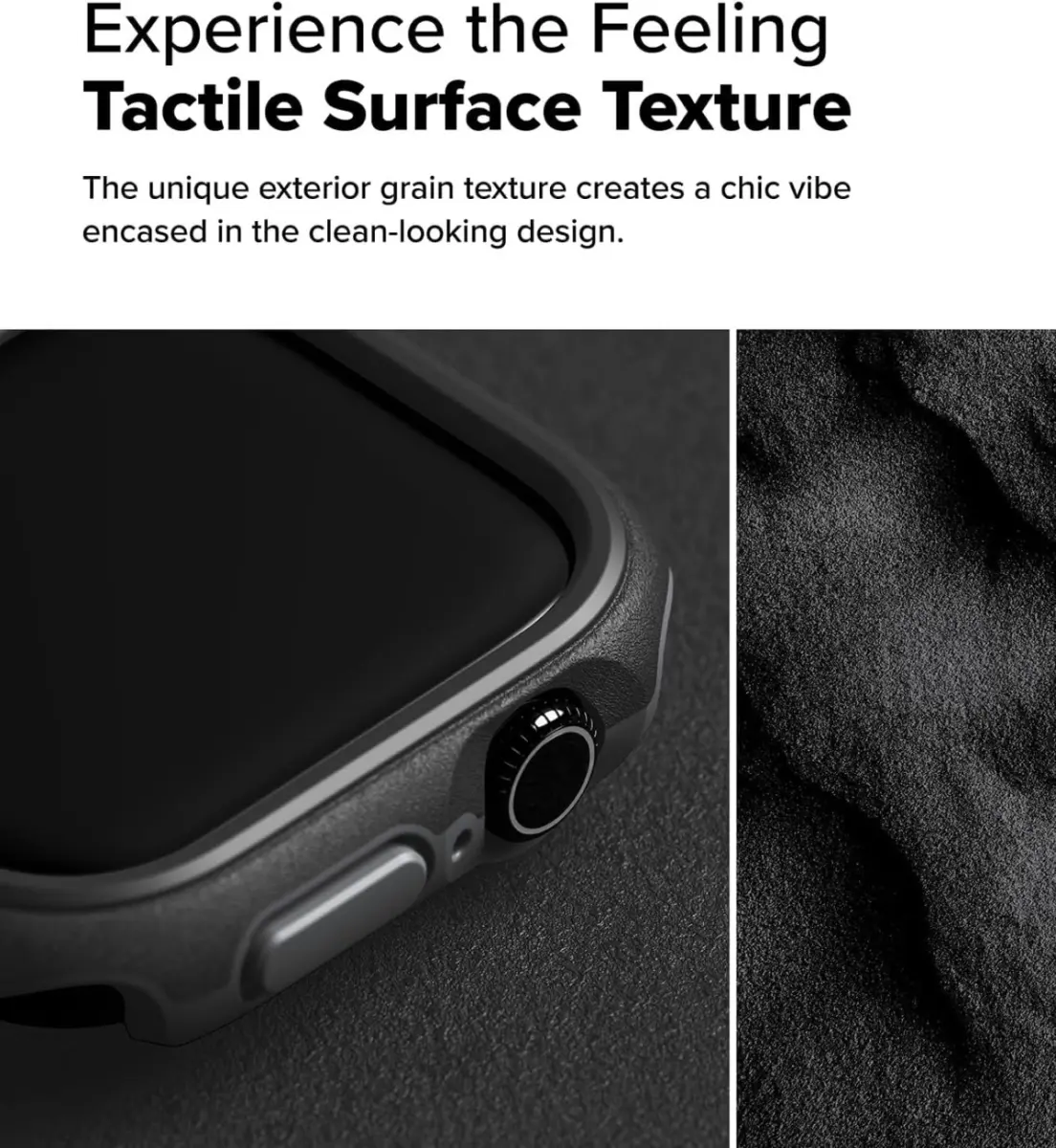 Ringke Onyx - Apple Watch 11/10 46MM Hoesje - Bumper Case Zwart afbeelding 8