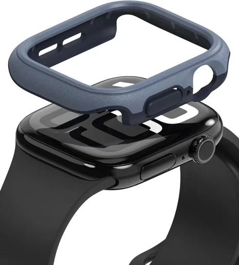 Ringke Onyx - Apple Watch 11/10 46MM Hoesje - Bumper Case Blauw afbeelding 1