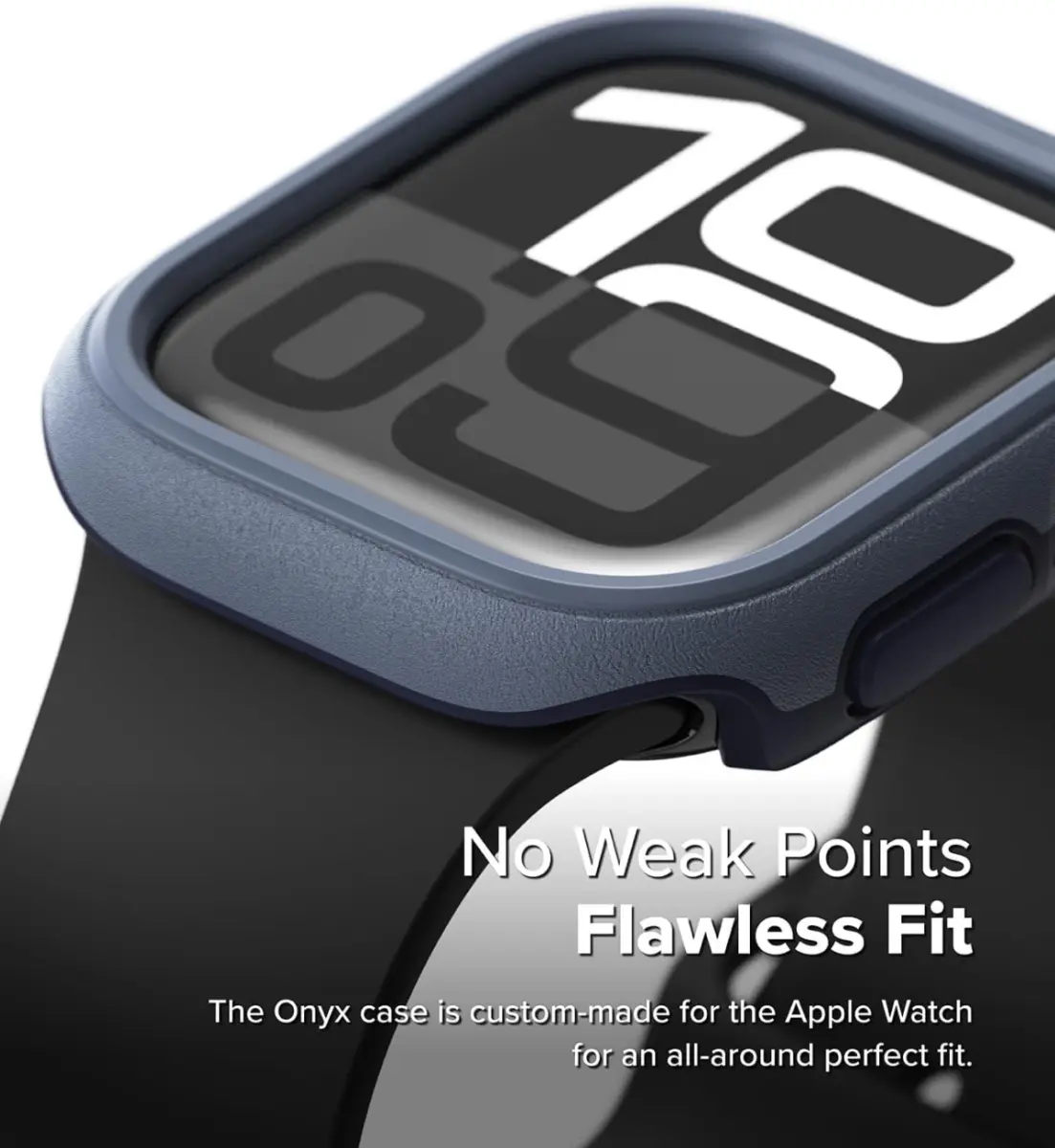 Ringke Onyx - Apple Watch 11/10 46MM Hoesje - Bumper Case Blauw afbeelding 6