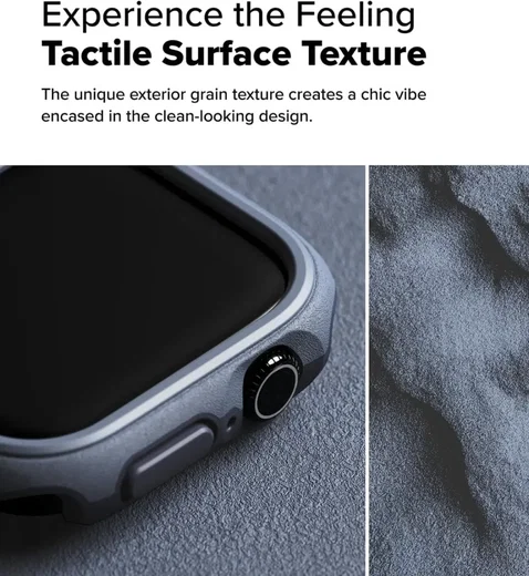 Ringke Onyx - Apple Watch 11/10 46MM Hoesje - Bumper Case Blauw afbeelding 8