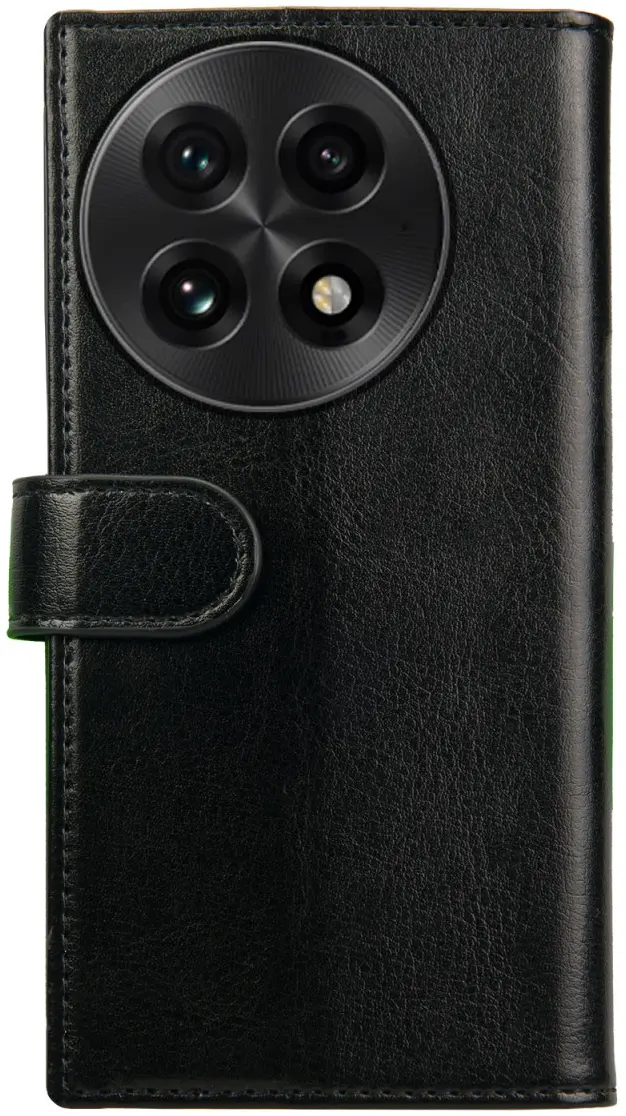 Rosso Element OnePlus 13R Hoesje Book Case Wallet Zwart afbeelding 2