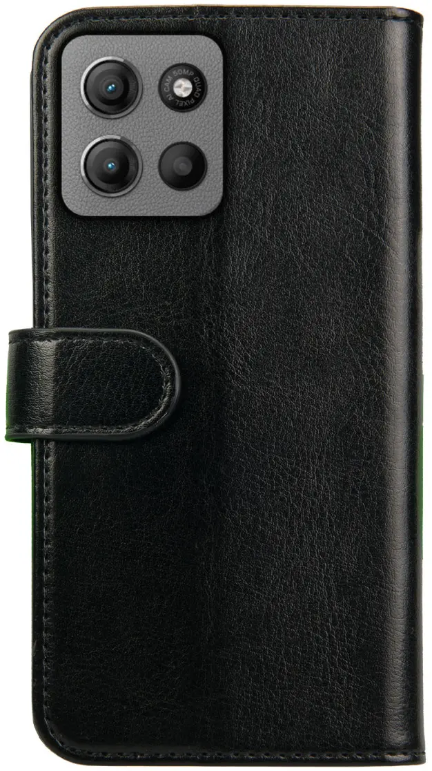 Rosso Element Motorola Moto G15 / G15 Power Hoesje Book Case Wallet Zwart afbeelding 2