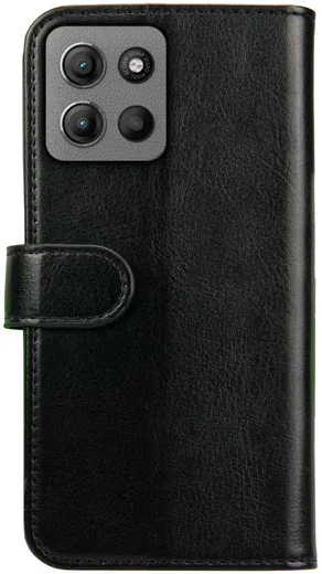 Rosso Element Motorola Moto G15 / G15 Power Hoesje Book Case Wallet Zwart afbeelding 2