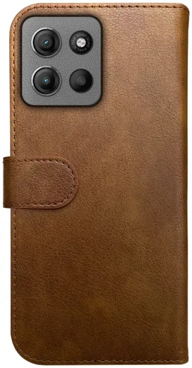 Rosso Element Motorola Moto G15 / G15 Power Hoesje Book Case Wallet Bruin afbeelding 2