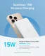 Anker MagGo 15W Slim Qi2 / MagSafe Powerbank met USB-C Poort 10.000mAh Wit afbeelding 3