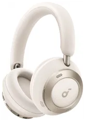 Anker Soundcore Space One Pro Over-Ear Koptelefoon met Noise Cancelling Wit afbeelding