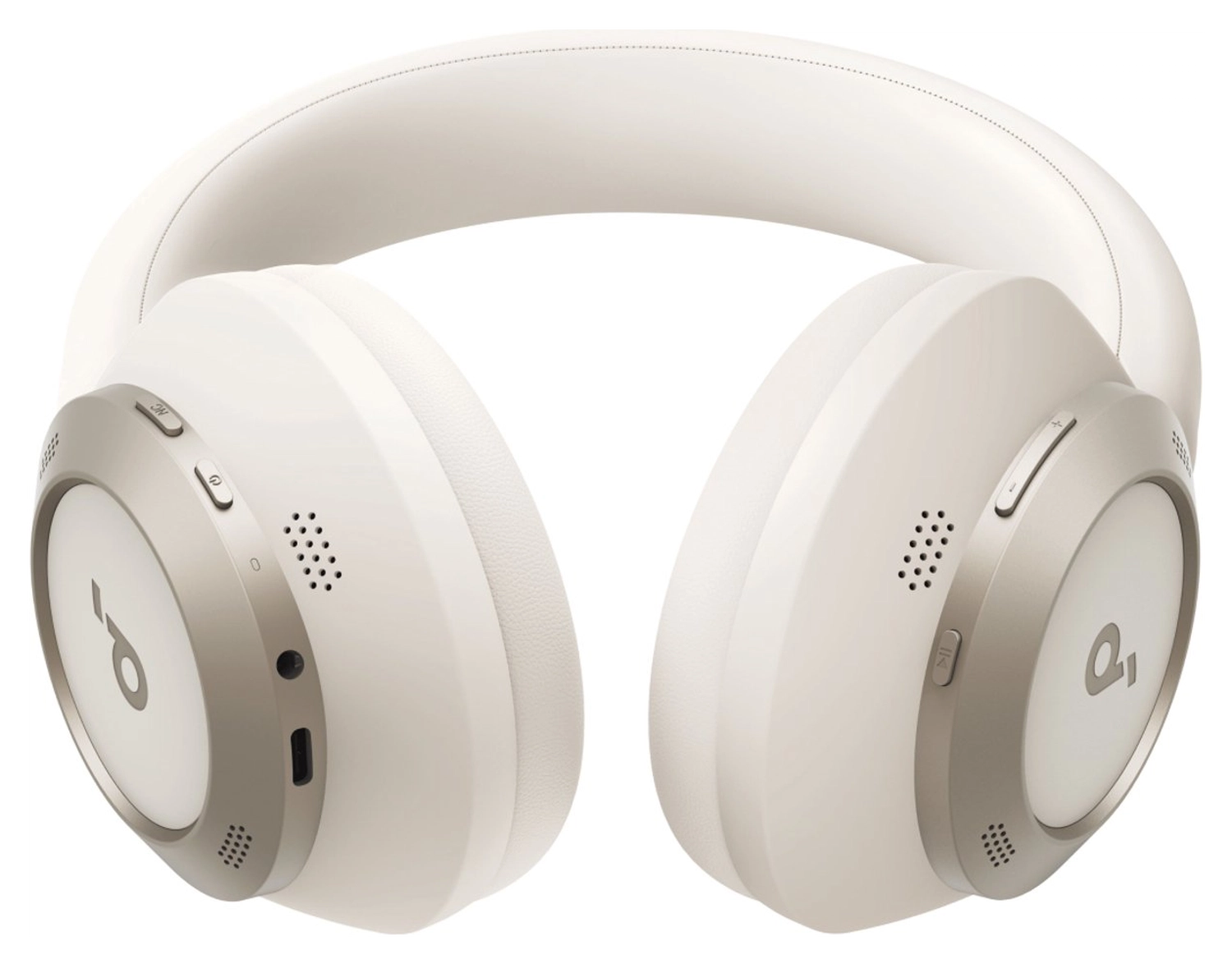 Anker Soundcore Space One Pro Over-Ear Koptelefoon met Noise Cancelling Wit afbeelding 4
