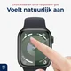 Rosso Apple Watch 7/8/9 45MM Tempered Glass - Screenprotector 2-Pack afbeelding 6