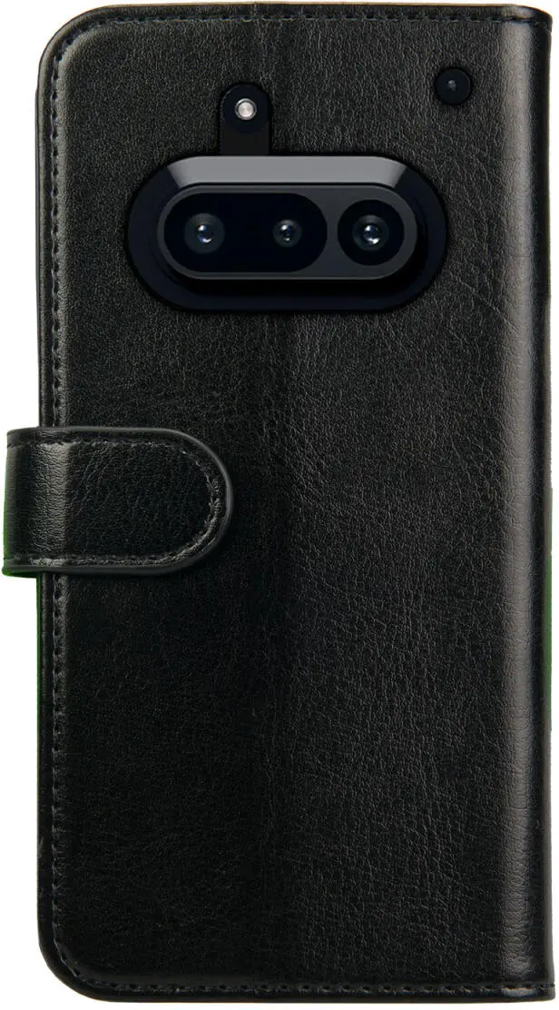 Rosso Element Nothing Phone (3a) Hoesje Book Case Wallet Zwart afbeelding 2