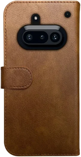 Rosso Element Nothing Phone (3a) Hoesje Book Case Wallet Bruin afbeelding 2