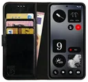 Rosso Element Nothing CMF Phone 2 Pro Hoesje Book Case Wallet Zwart