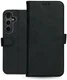 Rosso Deluxe Samsung Galaxy A16 Hoesje Echt Leer Book Case Zwart afbeelding 8