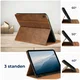 Rosso Element Lenovo Tab Plus Hoes Book Case Bruin afbeelding 6
